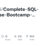 GitHub - Mobinni/Complete-SQL-Database-Bootcamp-Zero-to-Mastery