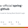 GitHub - Codejava-official/spring-oauth2-github: Sample Project Code ...