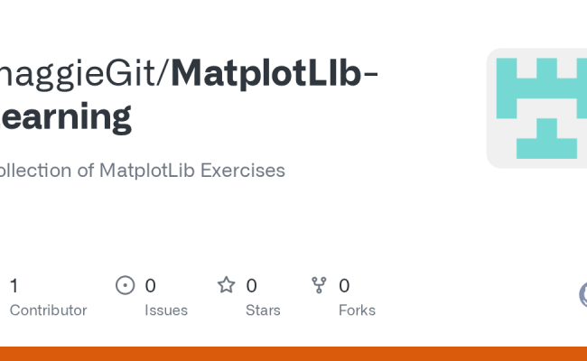 GitHub - MaggieGit/MatplotLIb-Learning: Collection Of MatplotLib Exercises