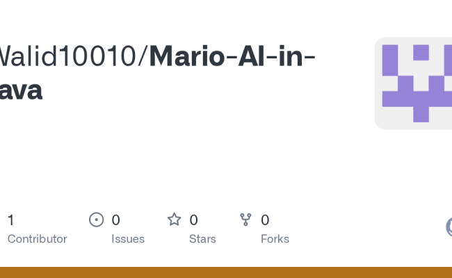 GitHub - Walid10010/Mario-AI-in-Java