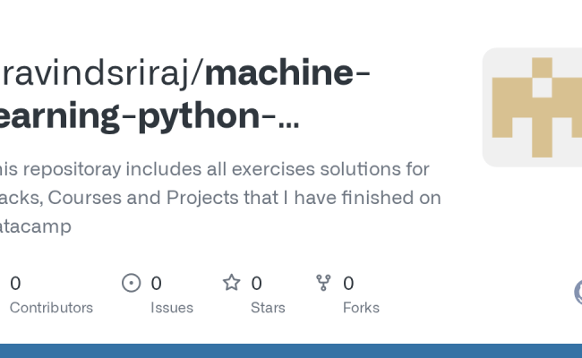 GitHub - Aravindsriraj/machine-learning-python-datacamp: This ...