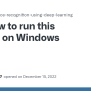 How To Run This Project On Windows · Issue #12 · Aakashjhawar/face ...