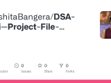 Github Rakshitabangera Dsa Mini Project File Compression Using