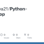 GitHub - Tanupriya21/Python-workshop