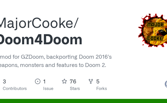 GitHub - MajorCooke/Doom4Doom: A Mod For GZDoom, Backporting Doom 2016 ...