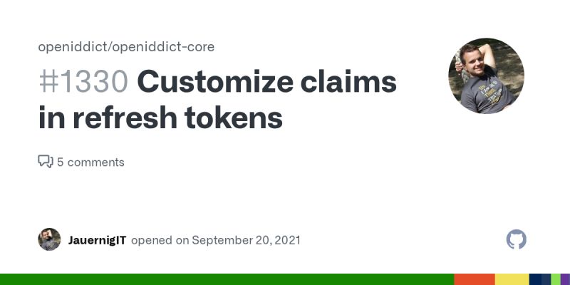How Can I Add Custom Claims Issue 16 Openiddict Openiddict Samples Github - Best Mountain Designs in Mobile