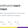 GitHub - MeShuaibKhalid/react-leaflet-maps: A Personal Project To ...