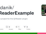Github Etodanik Qrreaderexample Example Project For The Qrreader Plugin