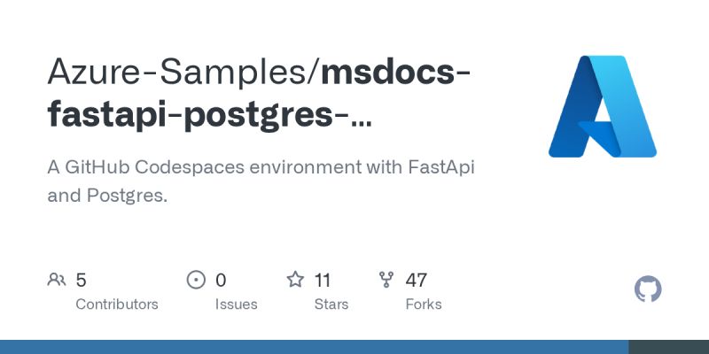 Create A Dev Environment In Github Codespaces With Fastapi And Postgres Python On Azure - Professional 8K Minimal Arts | Free Download