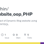 GitHub - AR-Shahin/Blog_website_oop_PHP: This Is The Project Of Dynamic ...