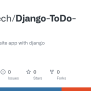 GitHub - Leonkoech/Django-ToDo-List: A Todo List Website App With Django