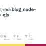 GitHub - Joeycrushed/blog_node-express-ejs