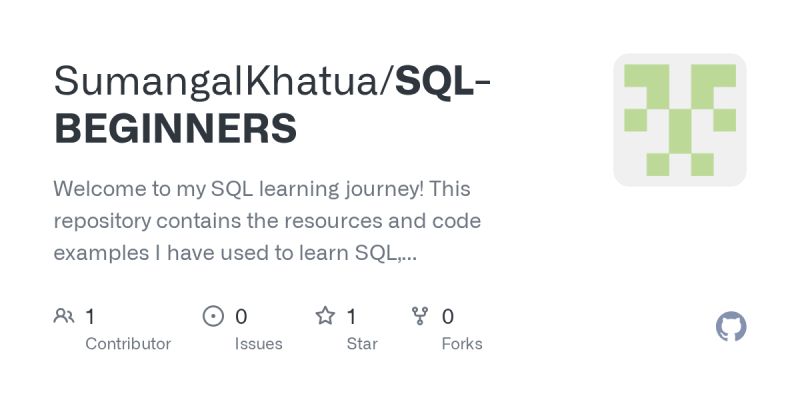 Github Omrawal Sql For Beginners Learn Sql Using Mysql And Database Design Code Of The Udemy - Gradient Picture Collection - Mobile Quality