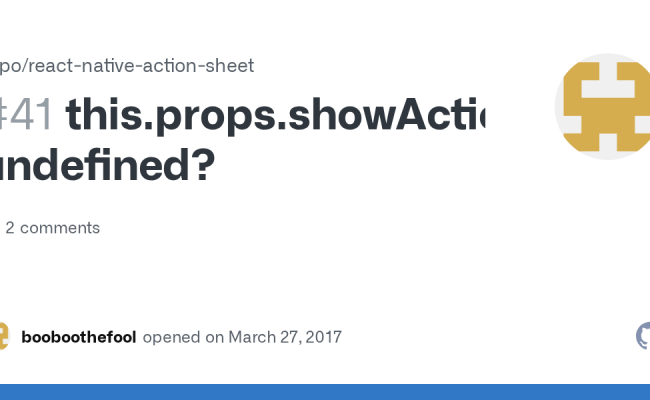 This.props.showActionSheetWithOptions Undefined? · Issue #41 · Expo ...