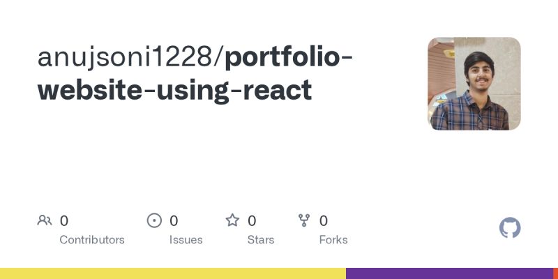 Github Ihrow React Portfolio Portfolio Website Created Using React - Best Geometric Patterns in Retina