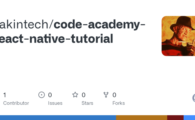 GitHub - Yakintech/code-academy-react-native-tutorial
