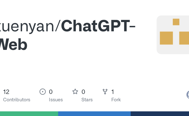 GitHub - Xuenyan/ChatGPT-Web