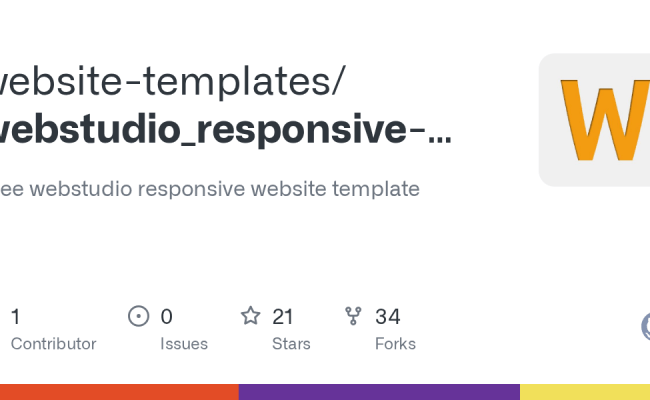 GitHub - Website-templates/webstudio_responsive-template: Free ...