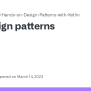 Design Patterns · Issue #1 · PacktPublishing/Hands-on-Design-Patterns ...