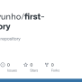 GitHub - Kumohyunho/first-repository: My First Gifhub Repository