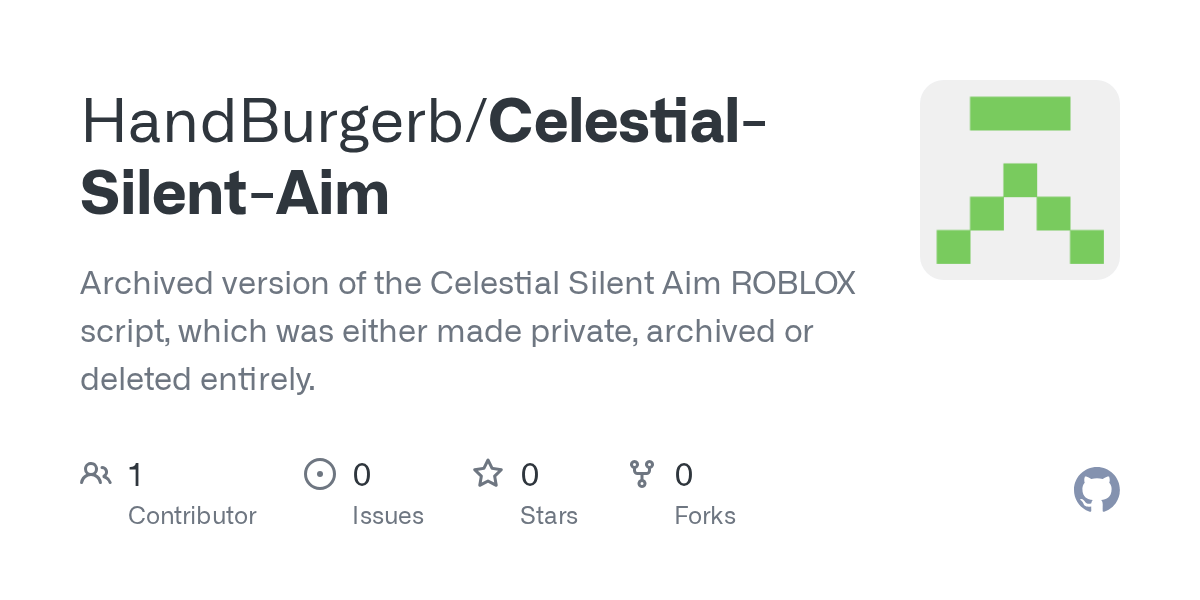 GitHub HandBurgerb Celestial Silent Aim Archived Version Of The Celestial Silent Aim