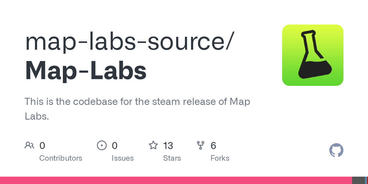 GitHub Map Labs Source Map Labs This Is The Codebase For The Steam Map Labs