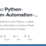 GitHub - KanuHuz/Python-Selenium-Automation-Framework: Framework Of ...