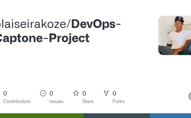 GitHub - Blaiseirakoze/DevOps-Captone-Project