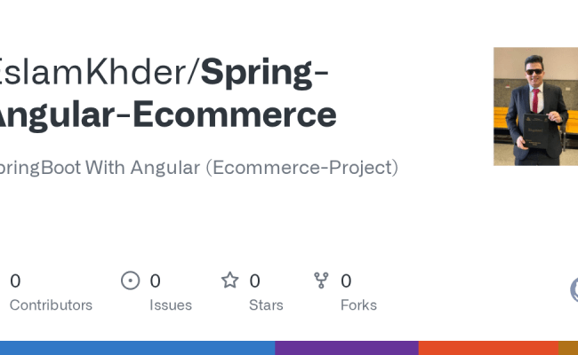 GitHub - EslamKhder/Spring-Angular-Ecommerce: SpringBoot With Angular ...