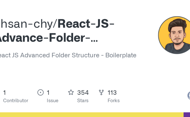 GitHub - Ahsan-chy/React-JS-Advance-Folder-Structure: React JS Advanced Folder Structure ...