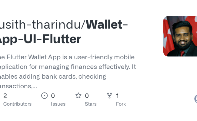 GitHub - Rusith-tharindu/Wallet-App-UI-Flutter: The Flutter Wallet App ...