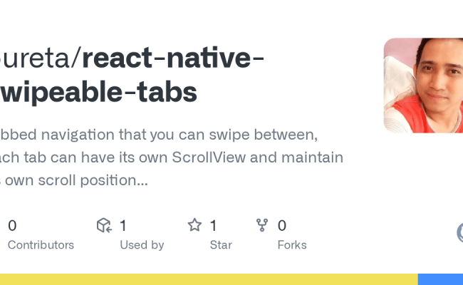 GitHub - Oureta/react-native-swipeable-tabs: Tabbed Navigation That You ...