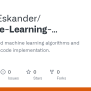 GitHub - YomnaEskander/Machine-Learning-Algorithms: I Have Practiced ...