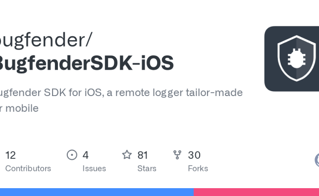 GitHub - Bugfender/BugfenderSDK-iOS: Bugfender SDK For IOS, A Remote ...