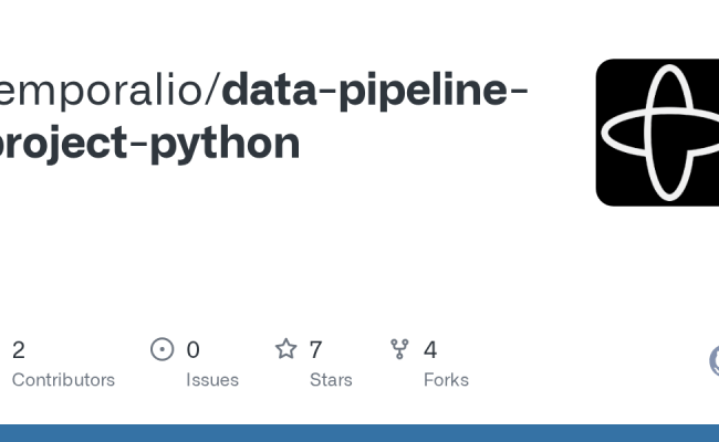 GitHub - Temporalio/data-pipeline-project-python