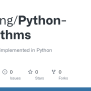 GitHub - Tszwong/Python-Algorithms: All Algorithms Implemented In Python