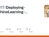 Github Ka1817 Deploying Machinelearning Projects Using Streamlit