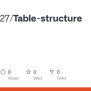 GitHub - Lakshgit27/Table-structure