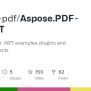 GitHub - Aspose-pdf/Aspose.PDF-for-.NET: Aspose.PDF For .NET Examples ...