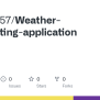 GitHub - Aryan-257/Weather-forecasting-application