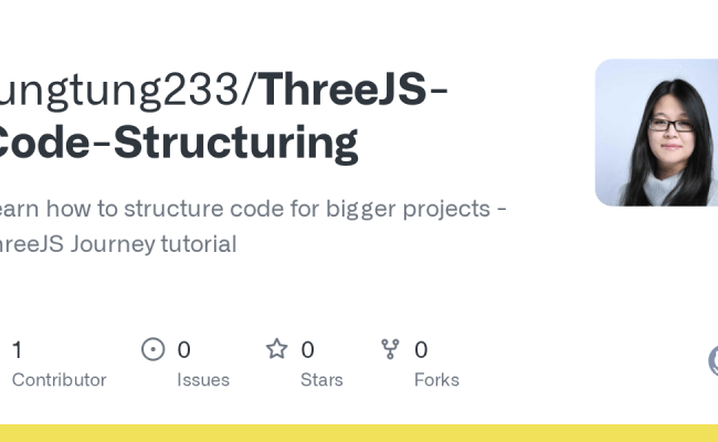 GitHub - Tungtung233/ThreeJS-Code-Structuring: Learn How To Structure ...