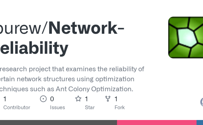 GitHub - Purew/Network-reliability: A Research Project That Examines ...