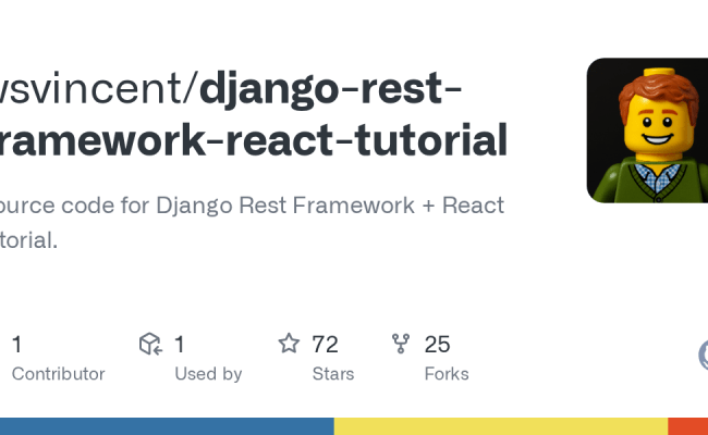 GitHub - Wsvincent/django-rest-framework-react-tutorial: Source Code ...