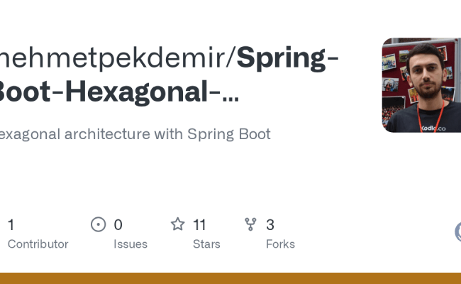 GitHub - Mehmetpekdemir/Spring-Boot-Hexagonal-Architecture: Hexagonal ...