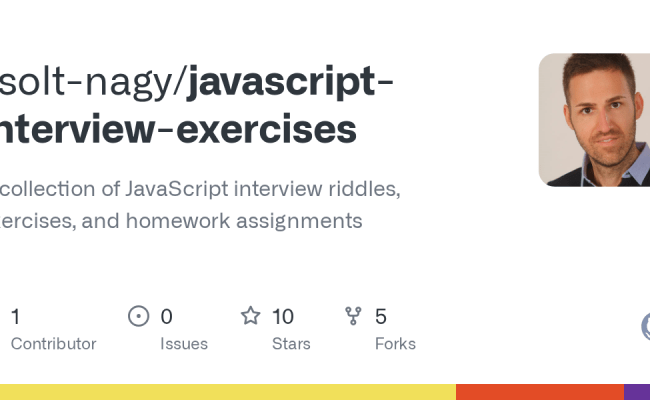 GitHub - Zsolt-nagy/javascript-interview-exercises: A Collection Of ...