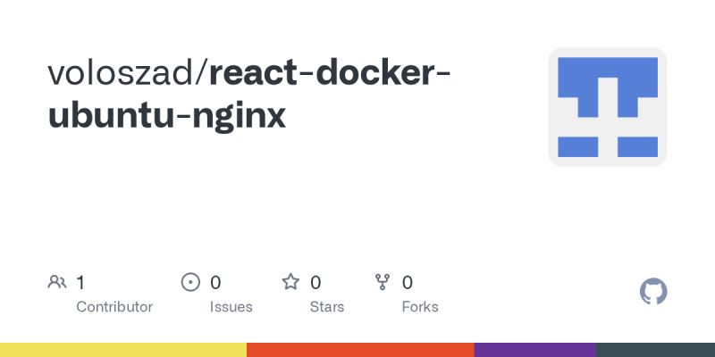 GitHub - voloszad/react-docker-ubuntu-nginx