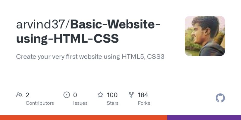 Basic Website Using Html Css Readme Md At Master %c2%b7 Arvind37 Basic Website Using Html Css %c2%b7 Github - High Resolution Ocean Arts for Desktop