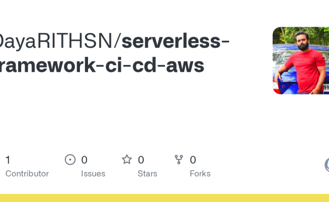 GitHub - DayaRITHSN/serverless-framework-ci-cd-aws