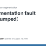 Segmentation Fault (core Dumped) · Issue #1 · ErikGDev/instance ...