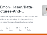 Github Md Emon Hasan Data Structures And Algorithms Dsa In Python